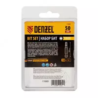   Бита TX 6х50  сталь S2  шестигранный профиль  10 шт. Е 6 3 Denzel