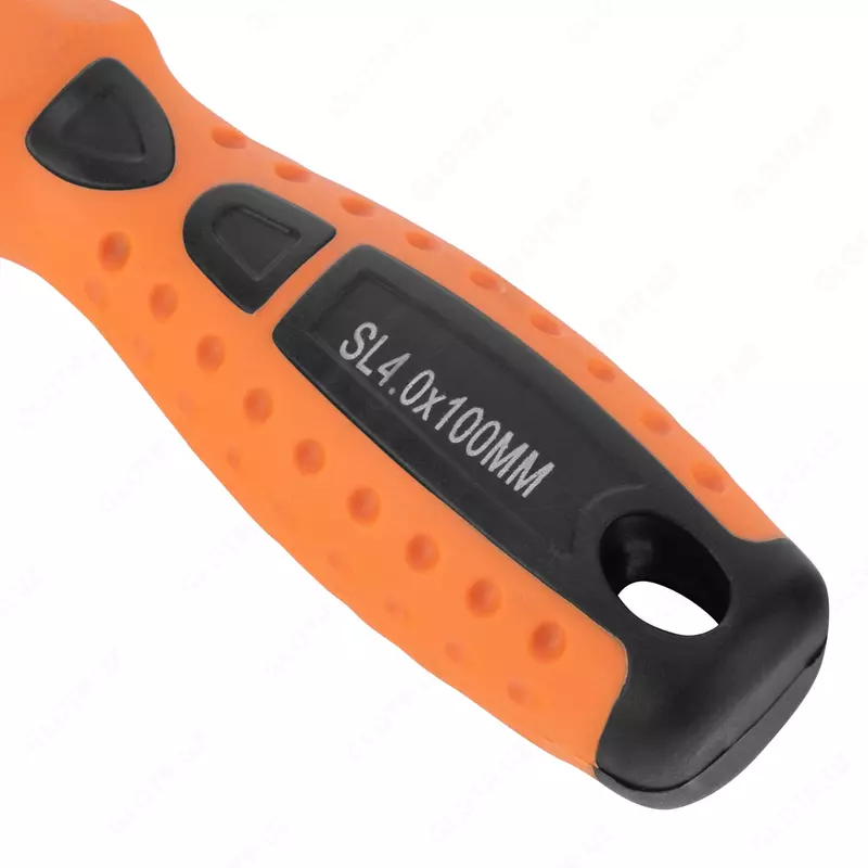  Отвертка Point  SL4 х 100 мм  CrV  двухкомпонентная рукоятка Sparta ООО QUATTRO PRO