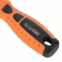  Отвертка Point  SL4 х 100 мм  CrV  двухкомпонентная рукоятка Sparta ООО QUATTRO PRO