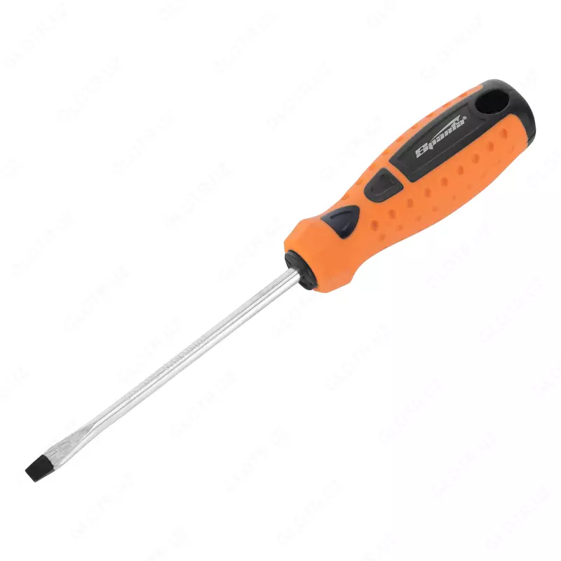  Отвертка Point  SL5 х 100 мм  CrV  двухкомпонентная рукоятка Sparta - 