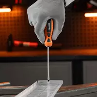  Отвертка Point  SL5 х 100 мм  CrV  двухкомпонентная рукоятка Sparta - Отвертки