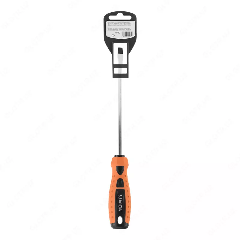  Отвертка Point  SL6 х 150 мм  CrV  двухкомпонентная рукоятка Sparta ООО QUATTRO PRO