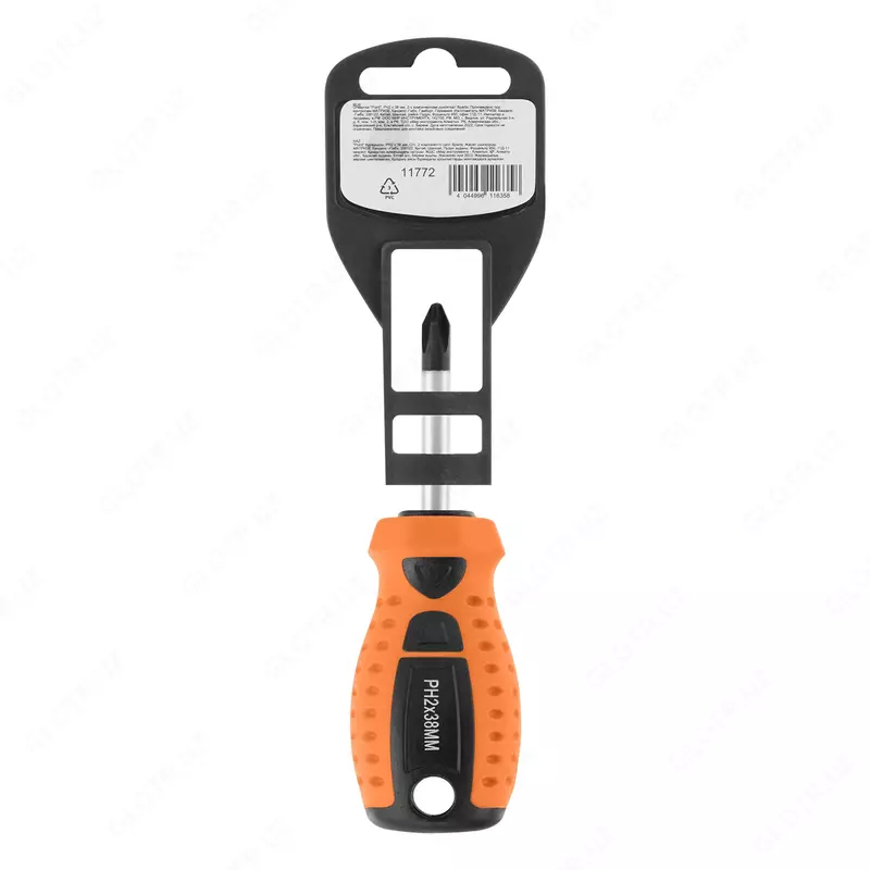  Отвертка Point  PH2 х 38 мм  CrV  двухкомпонентная рукоятка Sparta ООО QUATTRO PRO