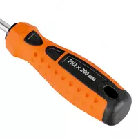  Отвертка Point  PH2х 200 мм  CrV  двухкомпонентная рукоятка Sparta ООО QUATTRO PRO