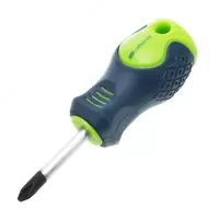 Отвертка  PH2 х 38 мм  CrV  двухкомпонентная рукоятка Сибртех