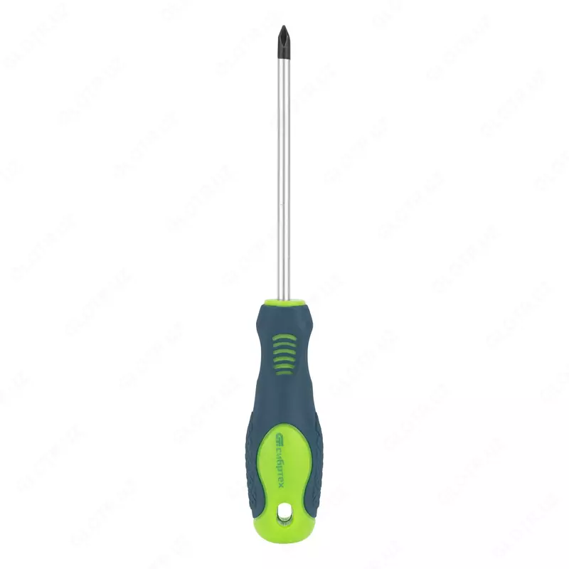  Отвертка  PH1 х 100 мм  CrV  двухкомпонентная рукоятка Сибртех - 