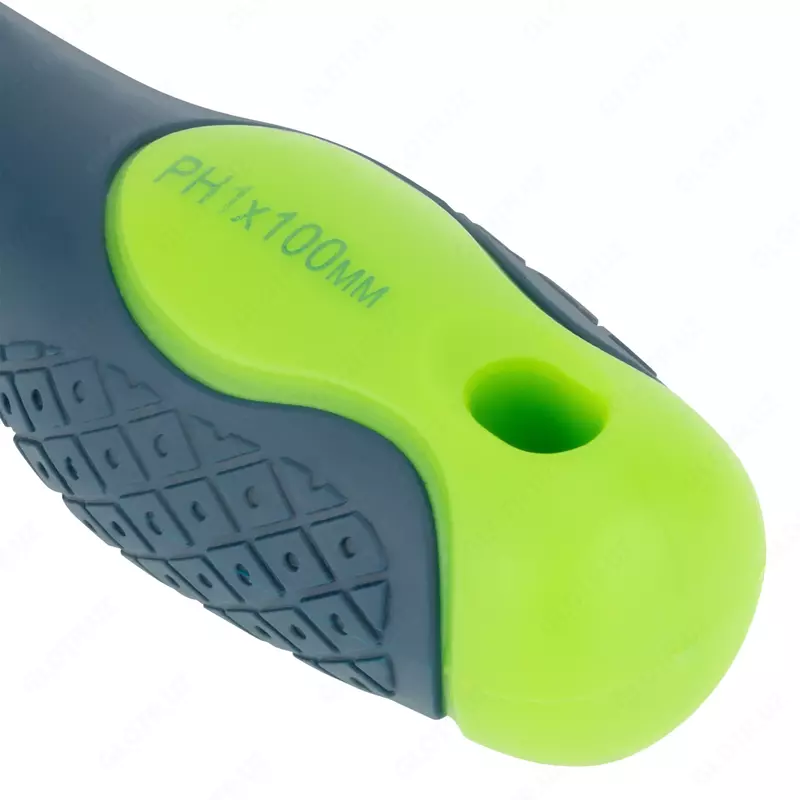  Отвертка  PH1 х 100 мм  CrV  двухкомпонентная рукоятка Сибртех Только в розницу