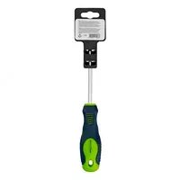  ООО QUATTRO PRO - Отвертка  PH2 х 100 мм  CrV  двухкомпонентная рукоятка Сибртех