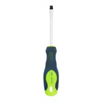  Отвертка  SL5 х 75 мм  CrV  двухкомпонентная рукоятка Сибртех - 