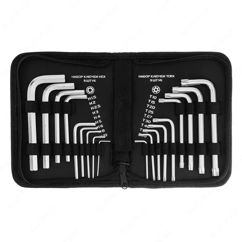 Набор ключей имбусовых HEX-Torx