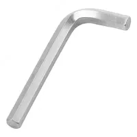 Ключ имбусовый HEX  12 мм  45x  закаленный  никель Сибртех