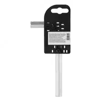  Ключ имбусовый HEX  12 мм  45x  закаленный  никель Сибртех ООО QUATTRO PRO