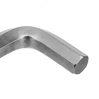   Ключ имбусовый HEX  17 мм  45x  закаленный  никель Сибртех