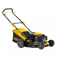  Газонокосилка бензиновая GLD-460  146 куб.см  ширина 46 см  ручная  7 уровней  травосборник 50 л Denzel - 