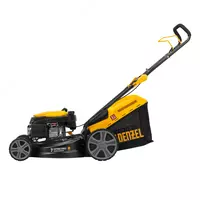 Газонокосилка бензиновая GLD-460  146 куб.см  ширина 46 см  ручная  7 уровней  травосборник 50 л Denzel Chakana savdo
