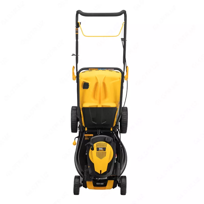  Газонокосилка бензиновая GLD-460  146 куб.см  ширина 46 см  ручная  7 уровней  травосборник 50 л Denzel - Maysa o'rish qurilmalari