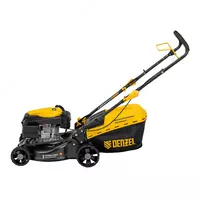   Газонокосилка бензиновая GLD-420  146 см3  ширина 42 см  40 л Denzel