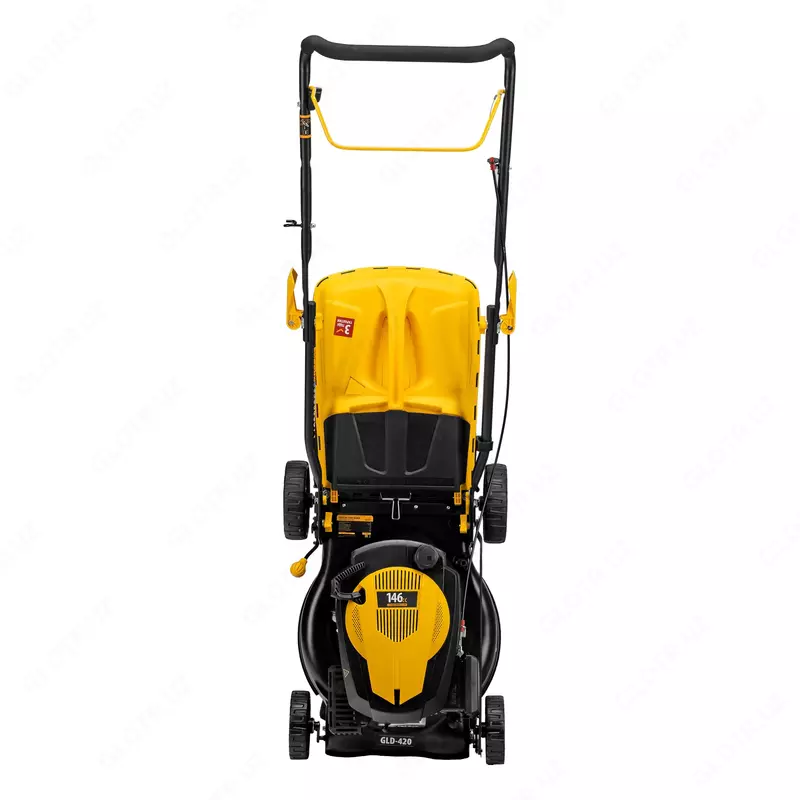  Газонокосилка бензиновая GLD-420  146 см3  ширина 42 см  40 л Denzel - Газонокосилки