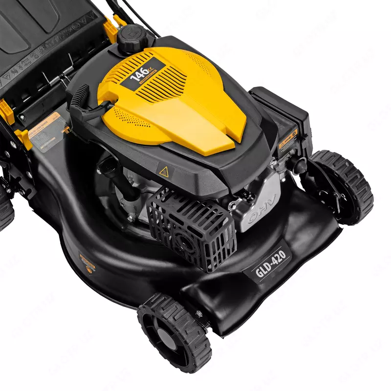  Газонокосилка бензиновая GLD-420  146 см3  ширина 42 см  40 л Denzel  - ООО QUATTRO PRO