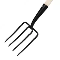   Вилы 4 - х рогие  огородные  175х220х1320 мм  кованые  деревянный черенок  Арти 