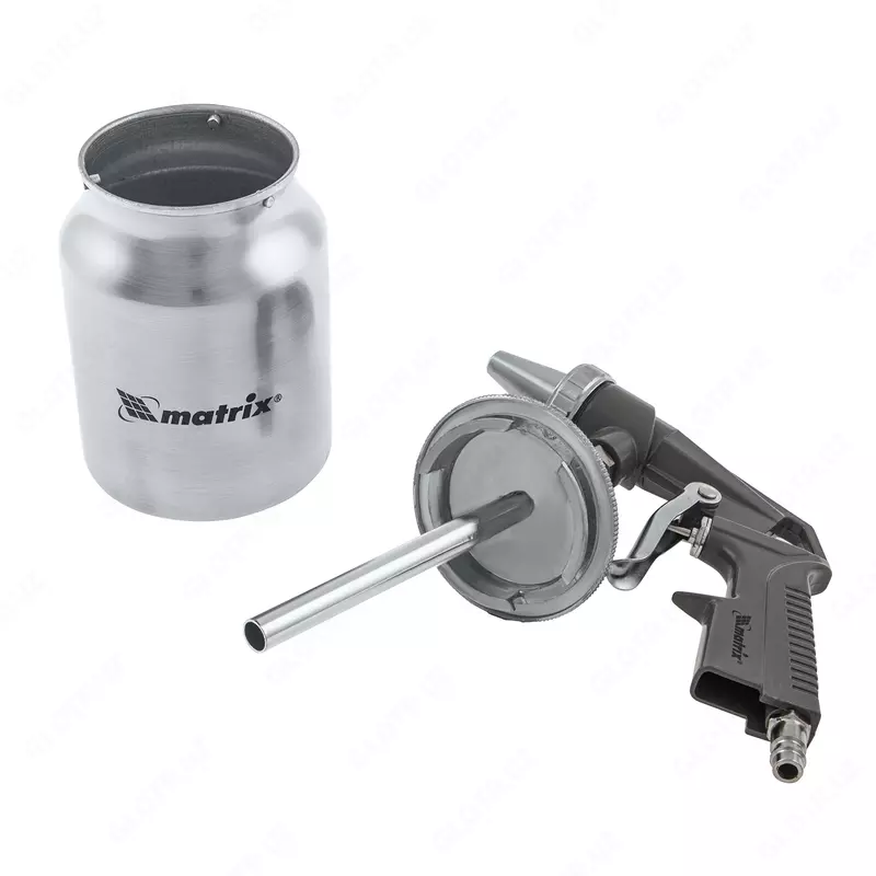  Пистолет пескоструйный с нижним бачком  пневматический Matrix - ООО QUATTRO PRO