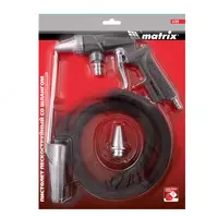  Пистолет пескоструйный со шлангом  пневматический Matrix ООО QUATTRO PRO