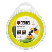  Леска для триммера  круглая 1.6 мм х 15 м  блистер Flex cord Denzel - 