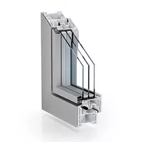 ПВХ окна Система центрального уплотнения TROCAL 76 AluClip Zero. - от {0} сум