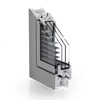 ПВХ окна 76-мм системы :Центральное уплотнение TROCAL 76 AddOn.