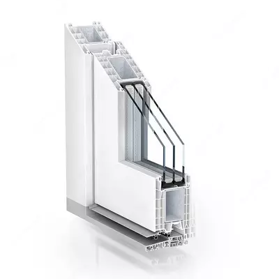 PVX eshiklar 76 mm tizim: TROCAL 76 turar-joy eshiklari.