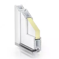 от {0} сум ПВХ двери 76-мм системы :Жилые двери TROCAL 76.