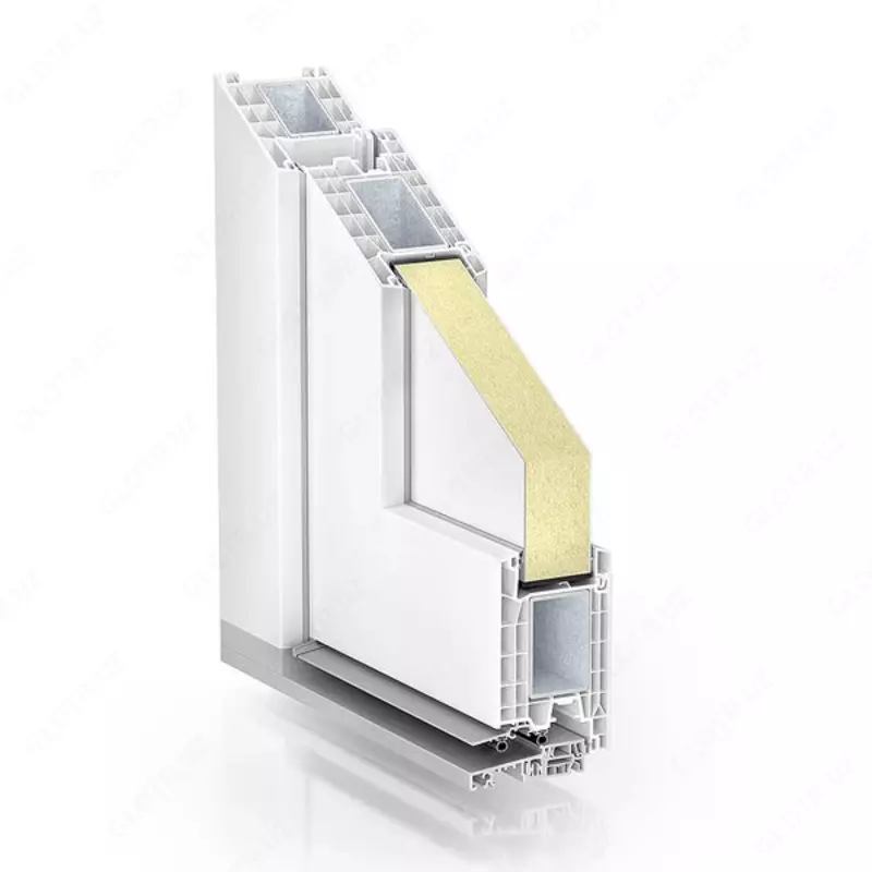 от {0} сум ПВХ двери 76-мм системы :Жилые двери TROCAL 76.