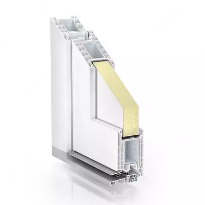 2 000 000 so'm / donadan PVX eshiklar 76 mm tizim: TROCAL 76 turar-joy eshiklari.