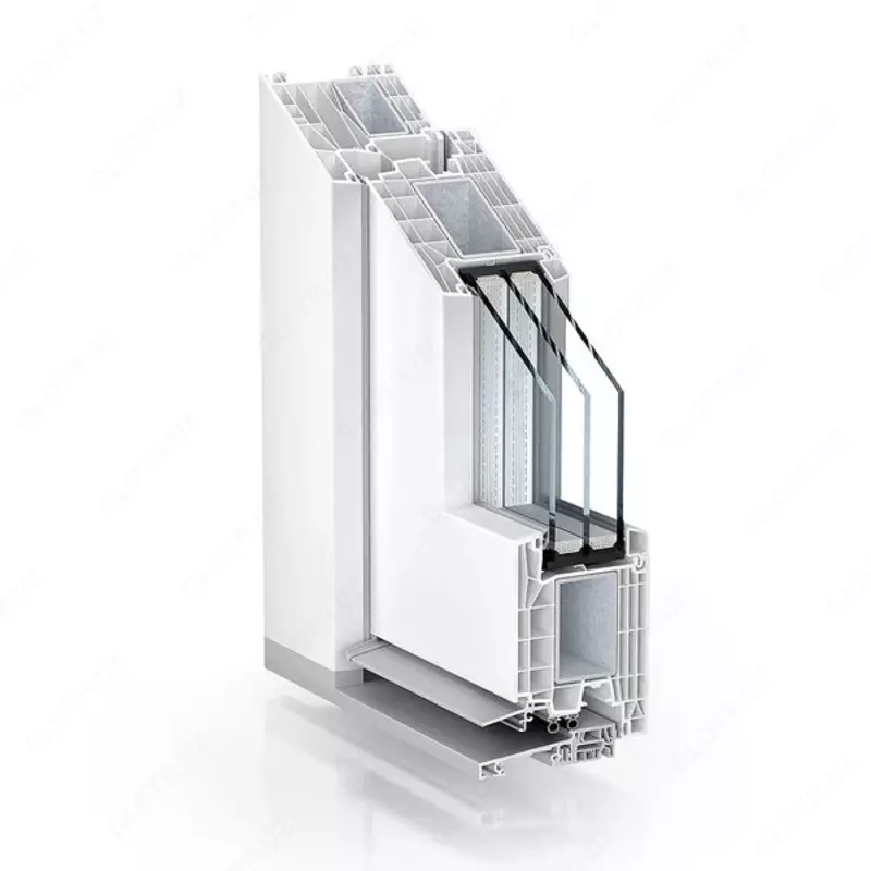 ПВХ дверь 88-мм системы: Дверная система премиум-класса для жилых помещений – Kömmerling 88