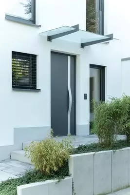 PVX eshik 88 mm tizim: turar-joy binolari uchun yuqori darajadagi eshik tizimi – Kömmerling 88