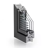 ПВХ окна 76-мм системы: Kömmerling 76 двойное уплотнение AddOn.