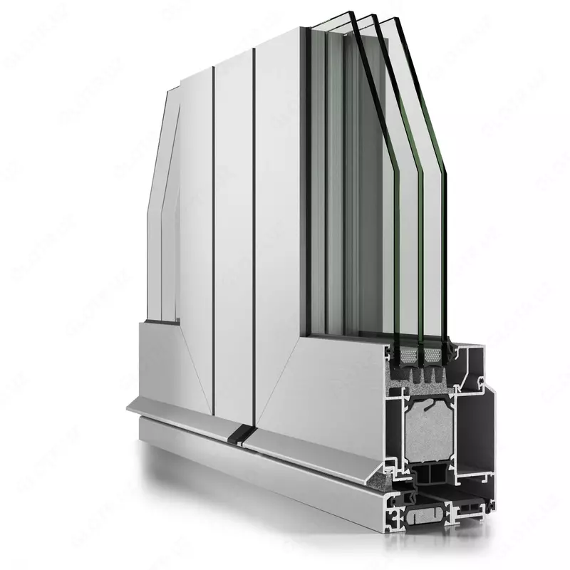 Alyuminiy konstruktsiyasi INICIAL Systems kompaniyasining yangi mahsuloti IW 70 td seriyali terasli eshikdir.