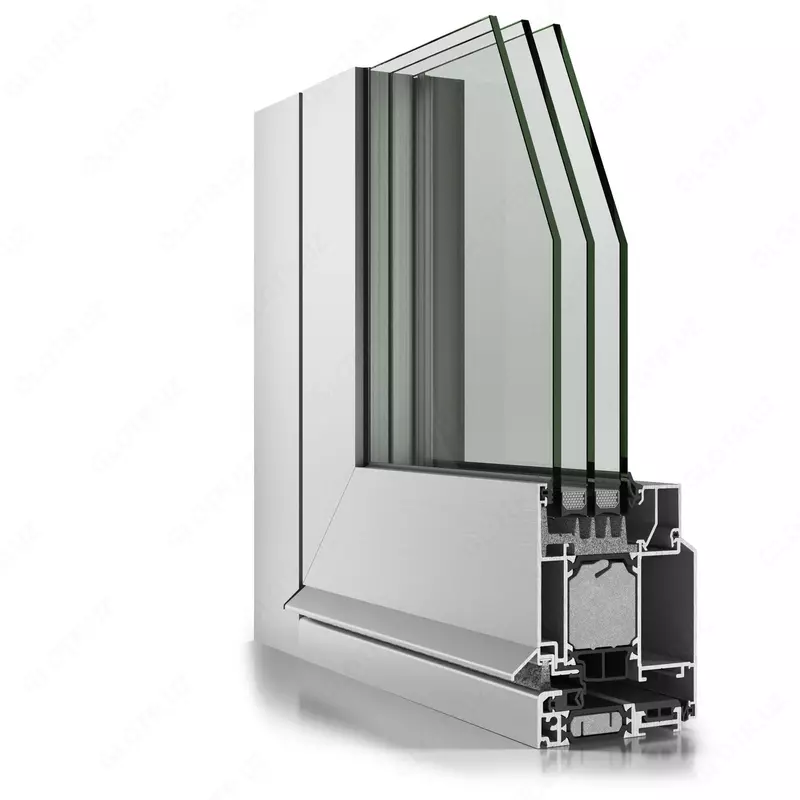 Alyuminiy konstruktsiyasi INICIAL Systems kompaniyasining yangi mahsuloti IW 70 td seriyali terasli eshikdir. - {0} so'mdan