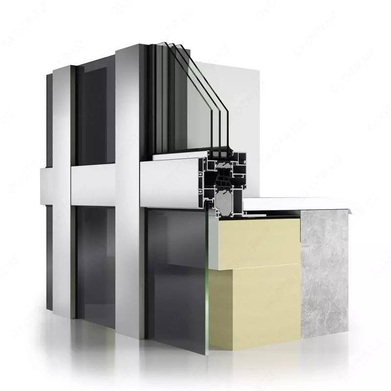 оконно-фасадная система INICIAL IWC 80 «Тепло- холод» .