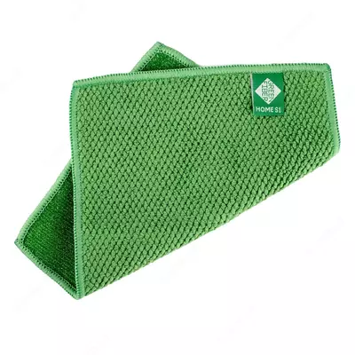 Idishlarni yuvish uchun tola Green Fiber Home S1, 20x16 sm (#06001, yashil)