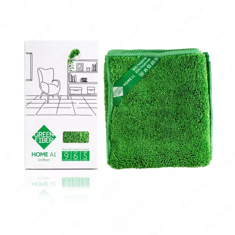 Файбер универсальный Green Fiber Home A1, 40х30 см (#06013, зеленый)