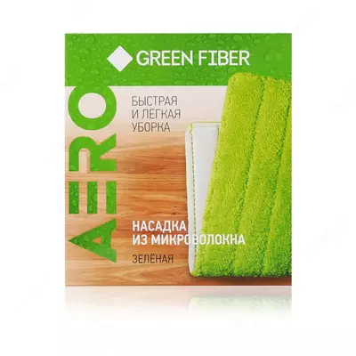 Насадка из микроволокна для швабры Green Fiber Aero (#06106)
