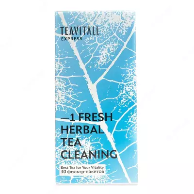 Чайный напиток TEAVITALL Express Fresh, 30 фильтр-пакетов (#01590)