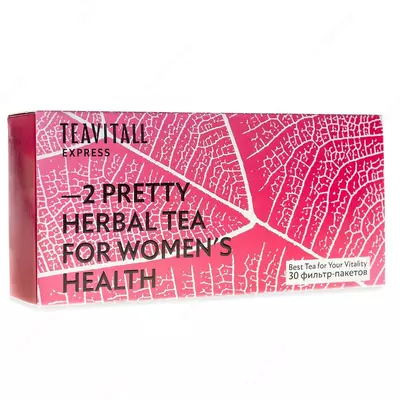 Чайный напиток TEAVITALL Express Pretty, 30 фильтр-пакетов (#01591)