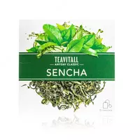  Чай зеленый TEAVITALL ANYDAY CLASSIC Sencha  38 фильтр-пакетов (#01614) - 