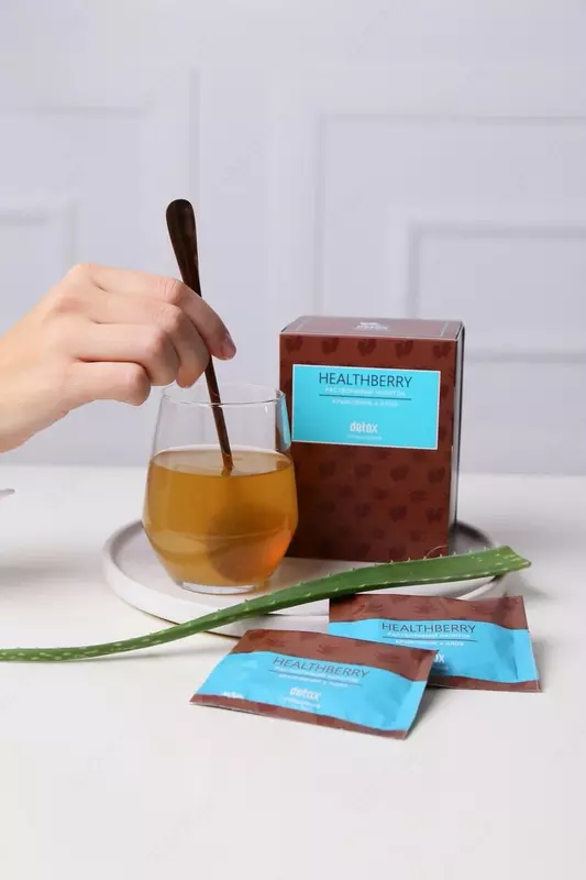   Растворимый напиток HEALTHBERRY DETOX  14 саше х 6 г (#01401)