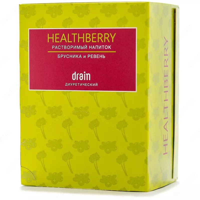 Растворимый напиток HEALTHBERRY DRAIN  14 саше х 6 г (#01406)