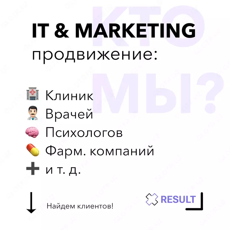 Медицинский маркетинг - для клиник