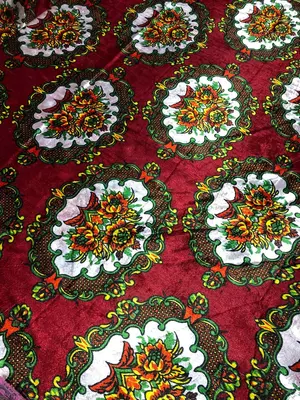 Tkan plyush baxmal Samarqandda