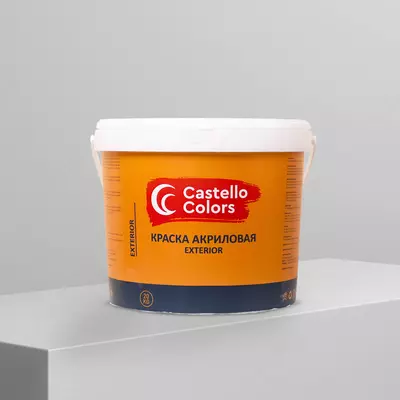 Краска АКРИЛОВАЯ для экстерьера от производителя